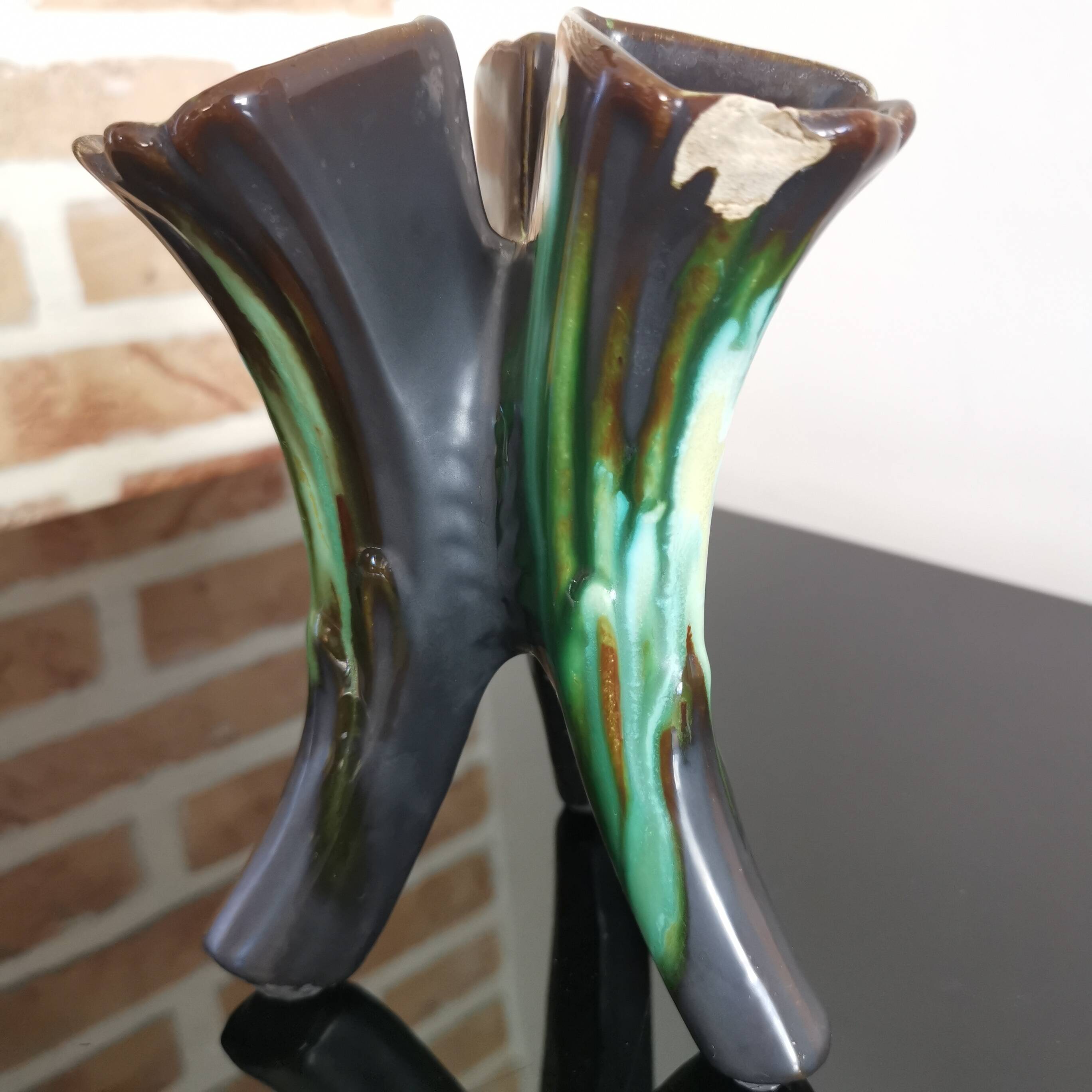 Pic Fleur Flower Vase - Thulin Earthenware Belgium