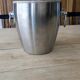 Vintage French stainless steel champagne bucket Létang Rémy