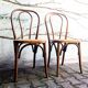 Cane and bentwood chairs