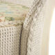 Lloyd Loom Studio style chair with drawer