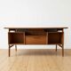 Bureau en teck modèle 75 par Gunni Omann, années 1960.