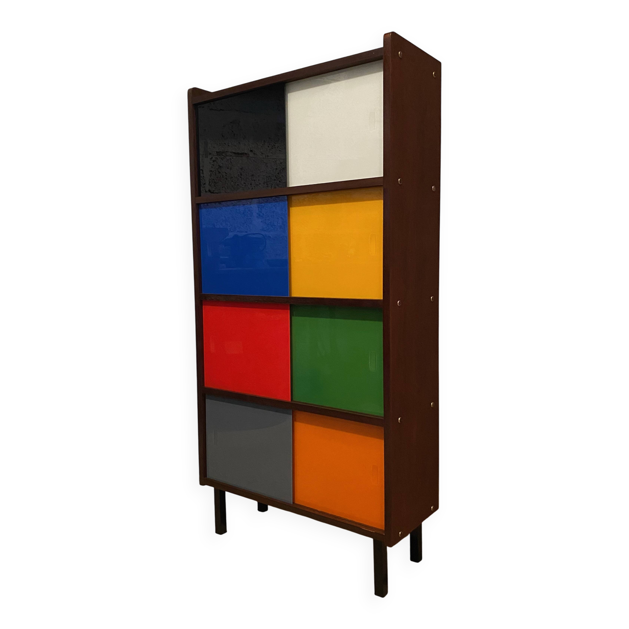 Bibliothèque/vitrine vintage