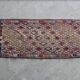 Vintage handmade Turkish rug 54x117 cm