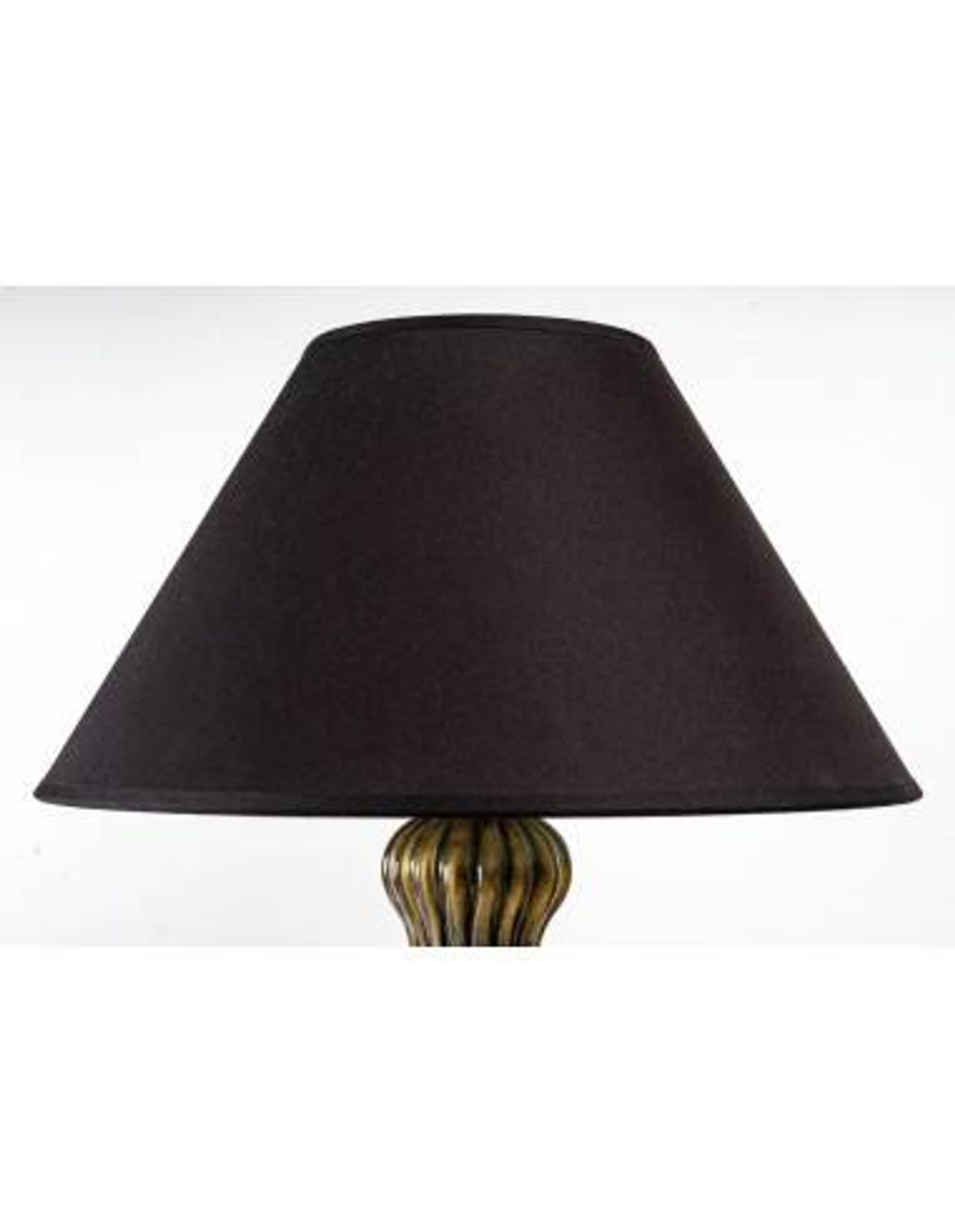 Paire de lampes de table en verre de Murano, Italie, 1950.