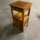 Table de chevet bois année 50