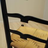 Chaise en hêtre par Gio Ponti pour Chiavari, Italie années 1950