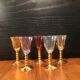 Lot de 5 verres à pied