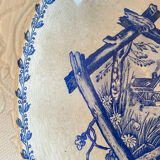 Old Compote Dish Terre de Fer Franco-British Company Sordoillet Cot