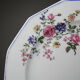4 assiettes plates Bernardaud porcelaine de Limoges décor floral années 20-50