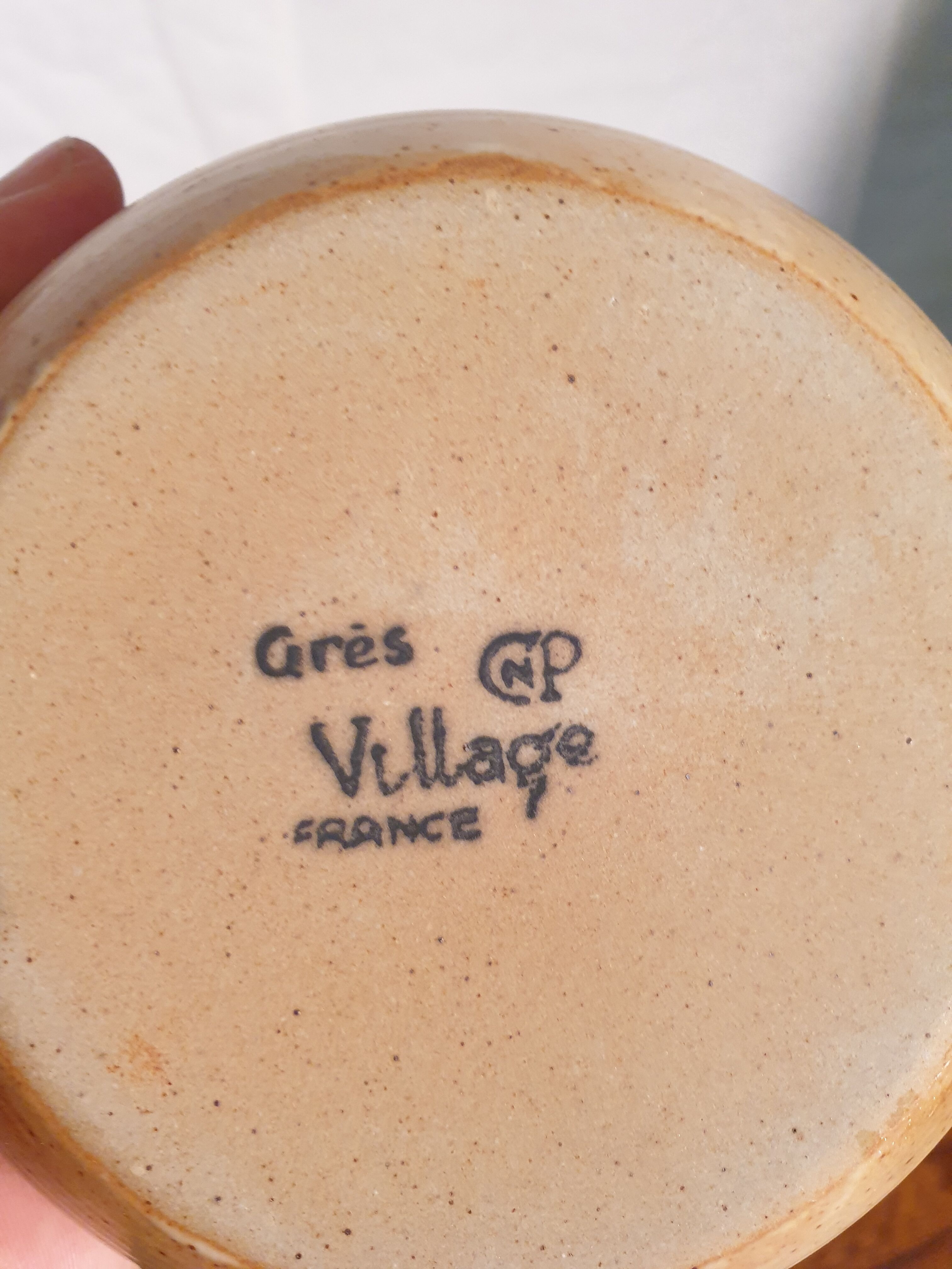 Service en grès ou terre cuite