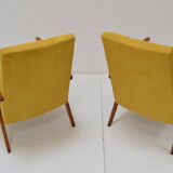 Pair of mid-century Armchairs by Jiri Jiroutek,1960's.