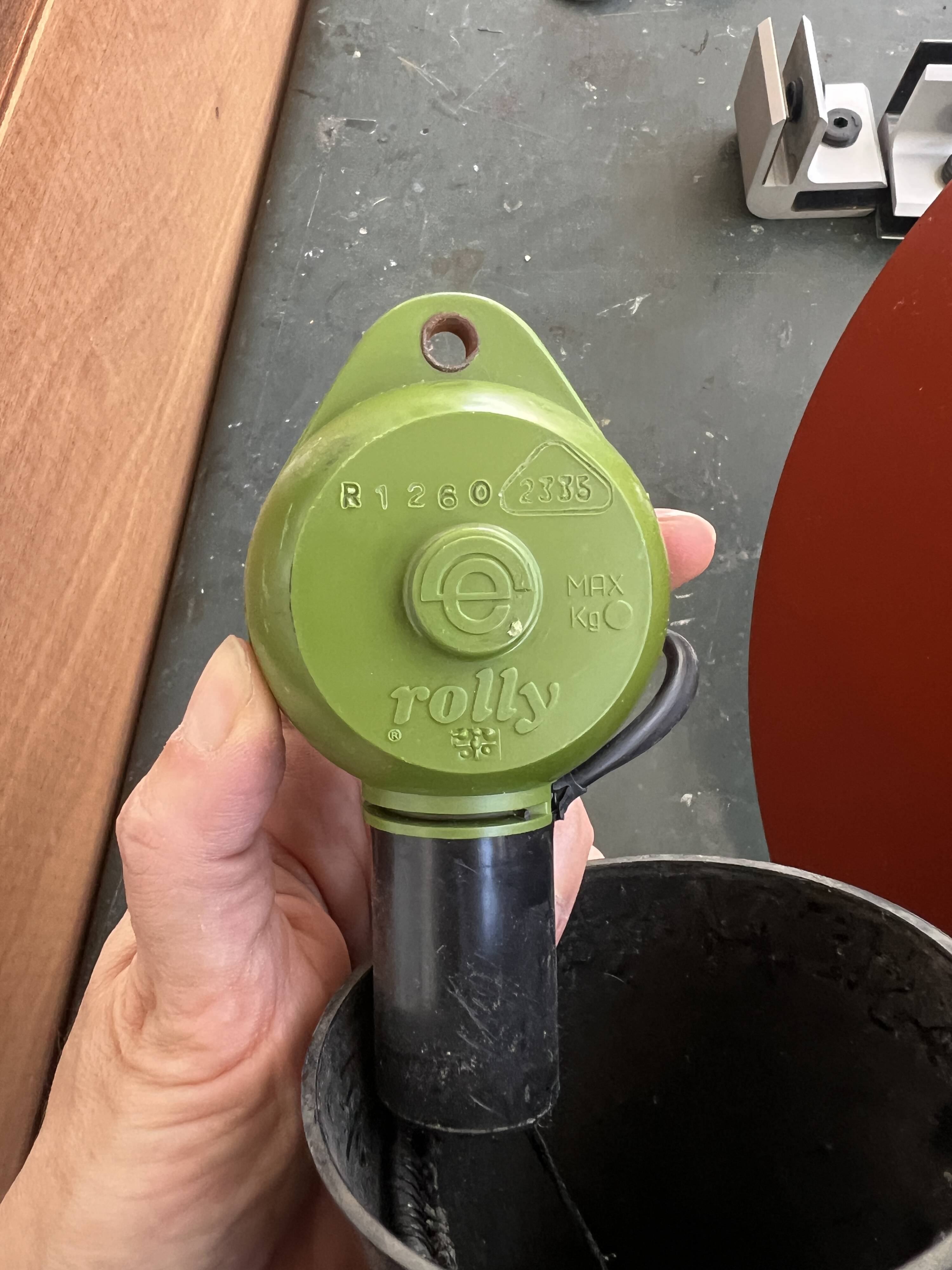 Monte Baisse Lita Suspension – Brick Red – 80's French Design