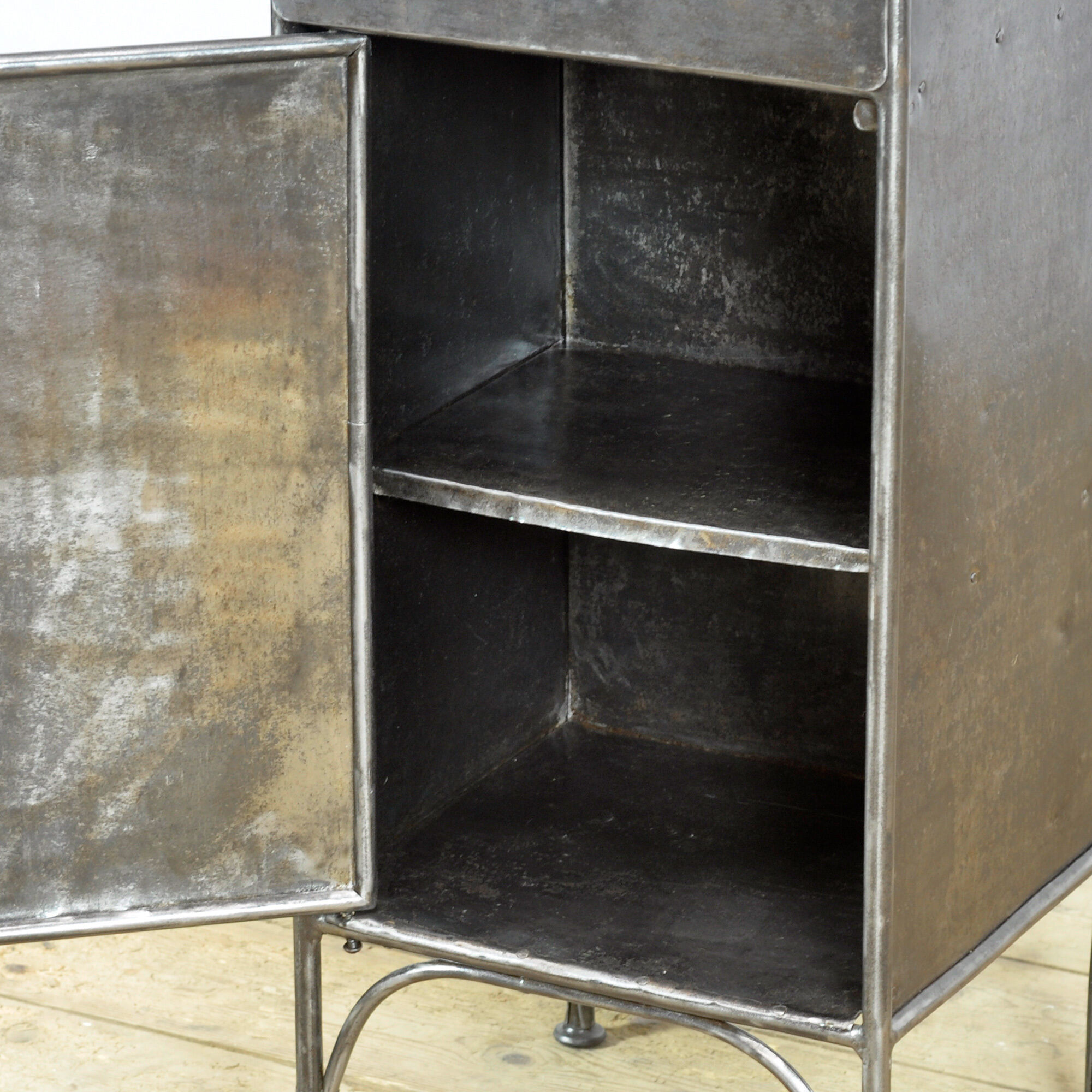 Iron bedside cabinet, 1910s