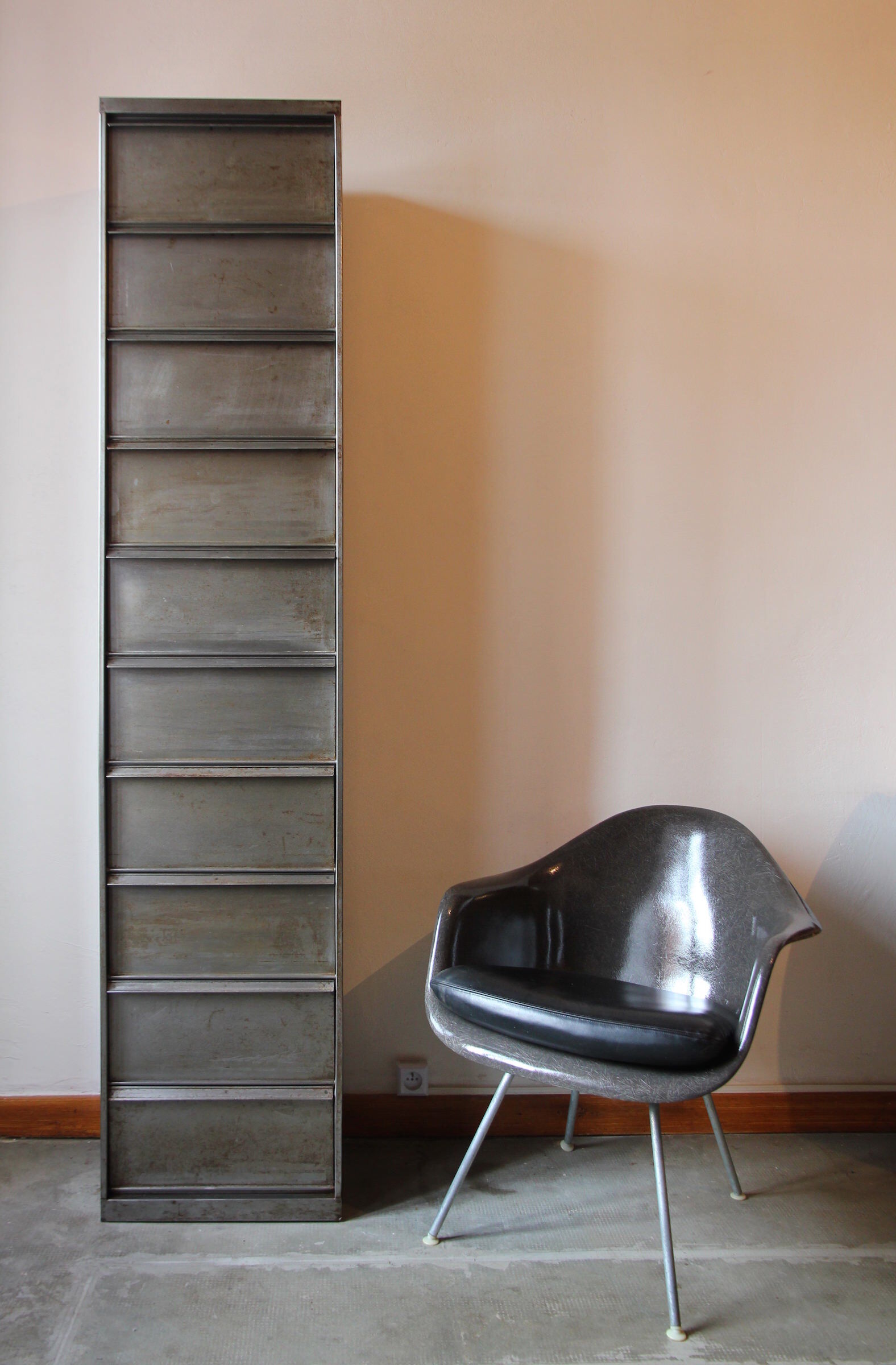 Furniture workshop / column has industrial valves