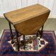 Table pliante anglaise en chêne début XXème GATELEG
