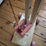 Old wooden crane game