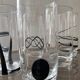 Series of 6 vintage Murano glasses including glass paste