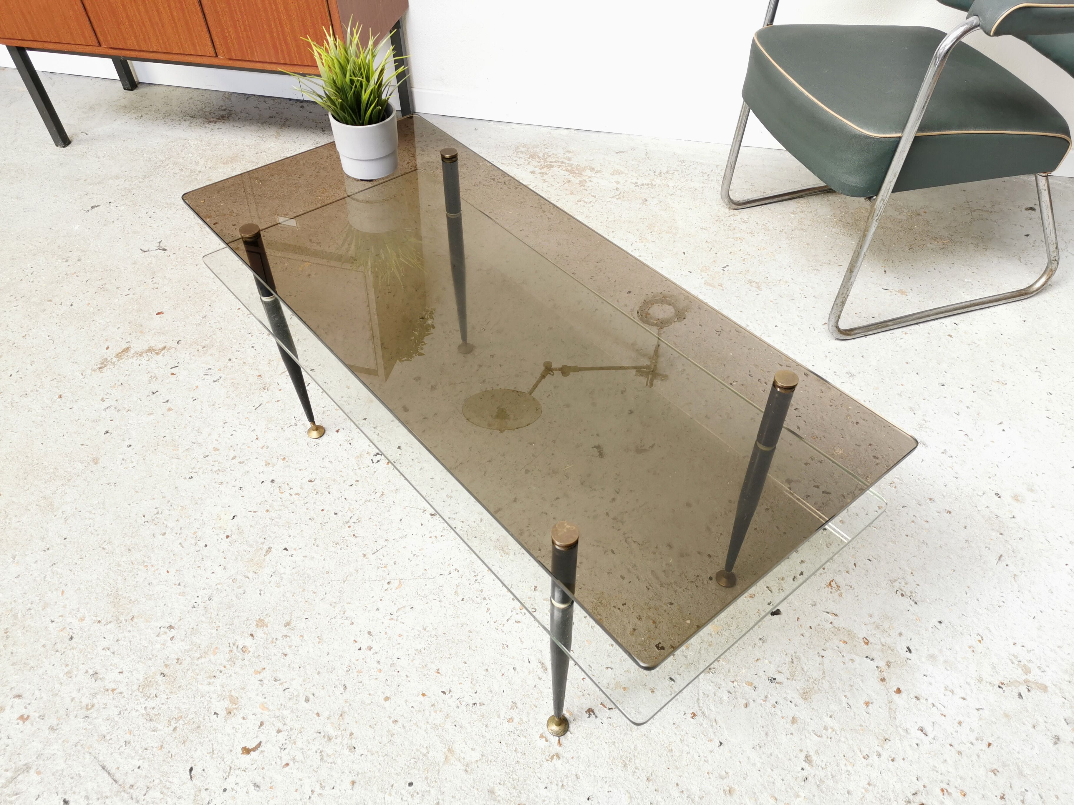 Vintage modernist coffee table 1950