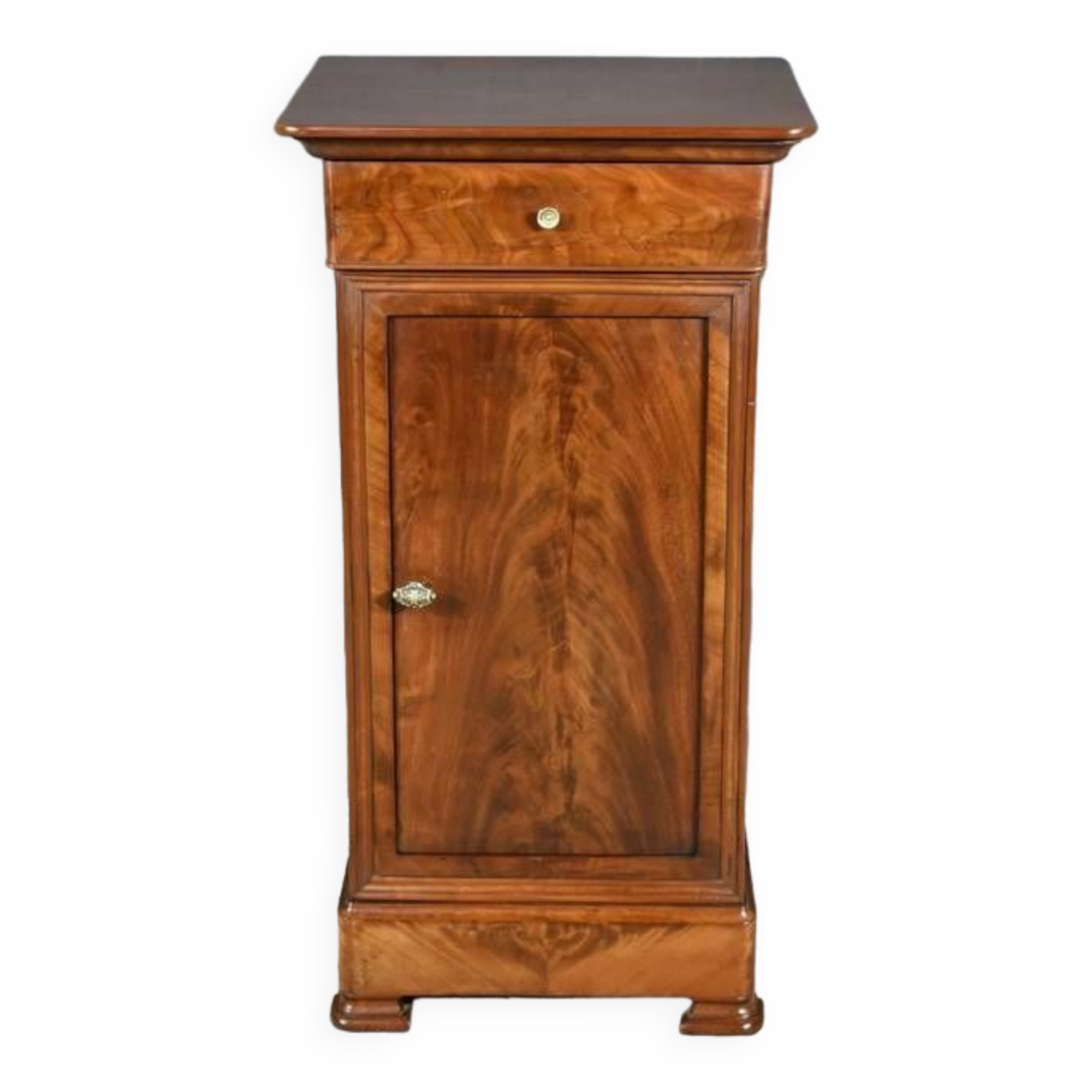 Mahogany Bedside Table, Restoration style – 2nd part 19th century