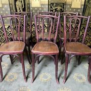 Suite de 6 chaises bistrot baumann