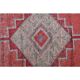 1970s Pink Turkish Handmade Vintage Oushak Wool Runner 84x269