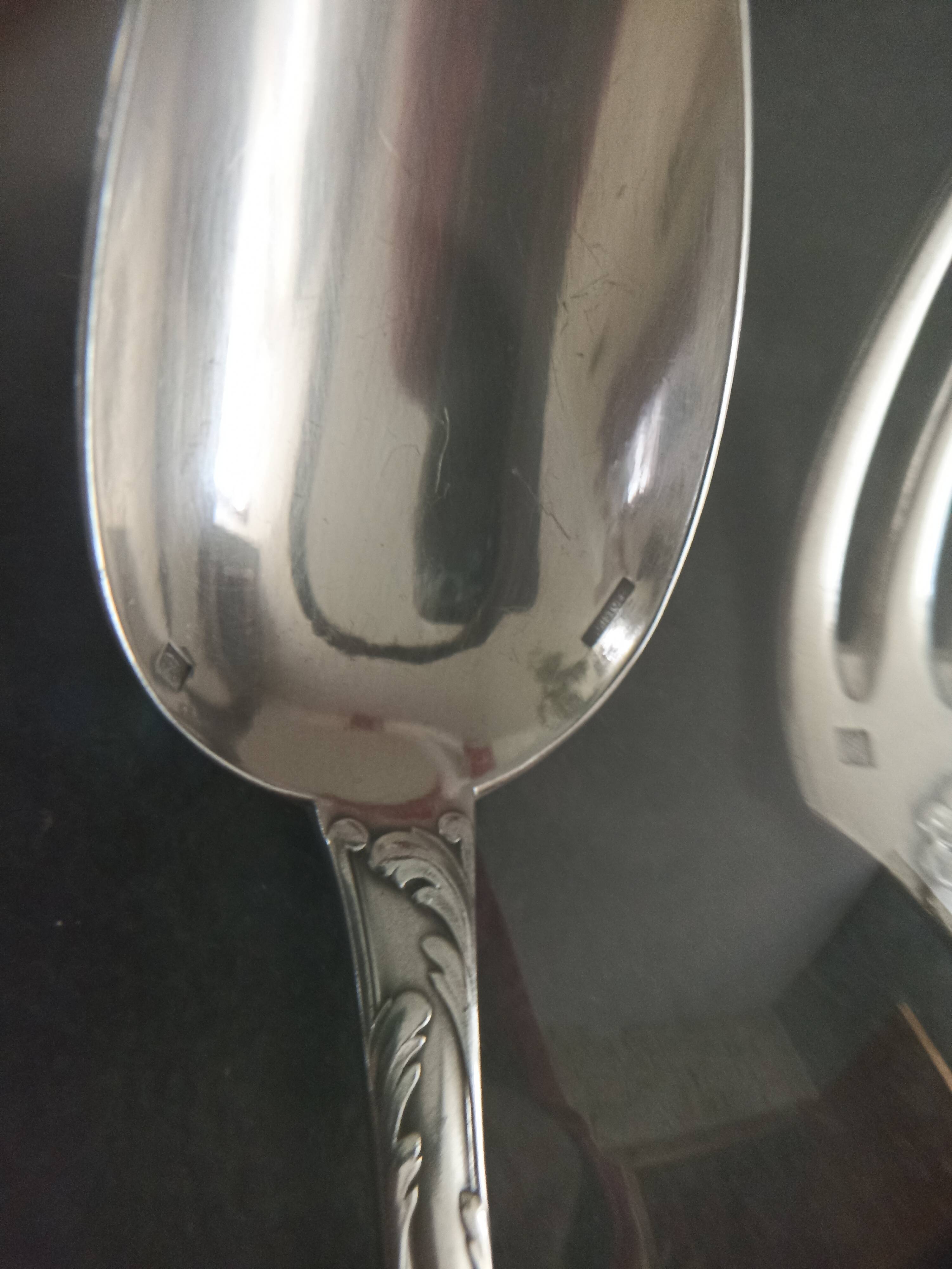 Ménagère Christofle en métal argenté
