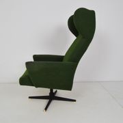 Swivel Armchair in the middle  of the century,1970's.
