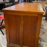 Desk filing cabinet curtain