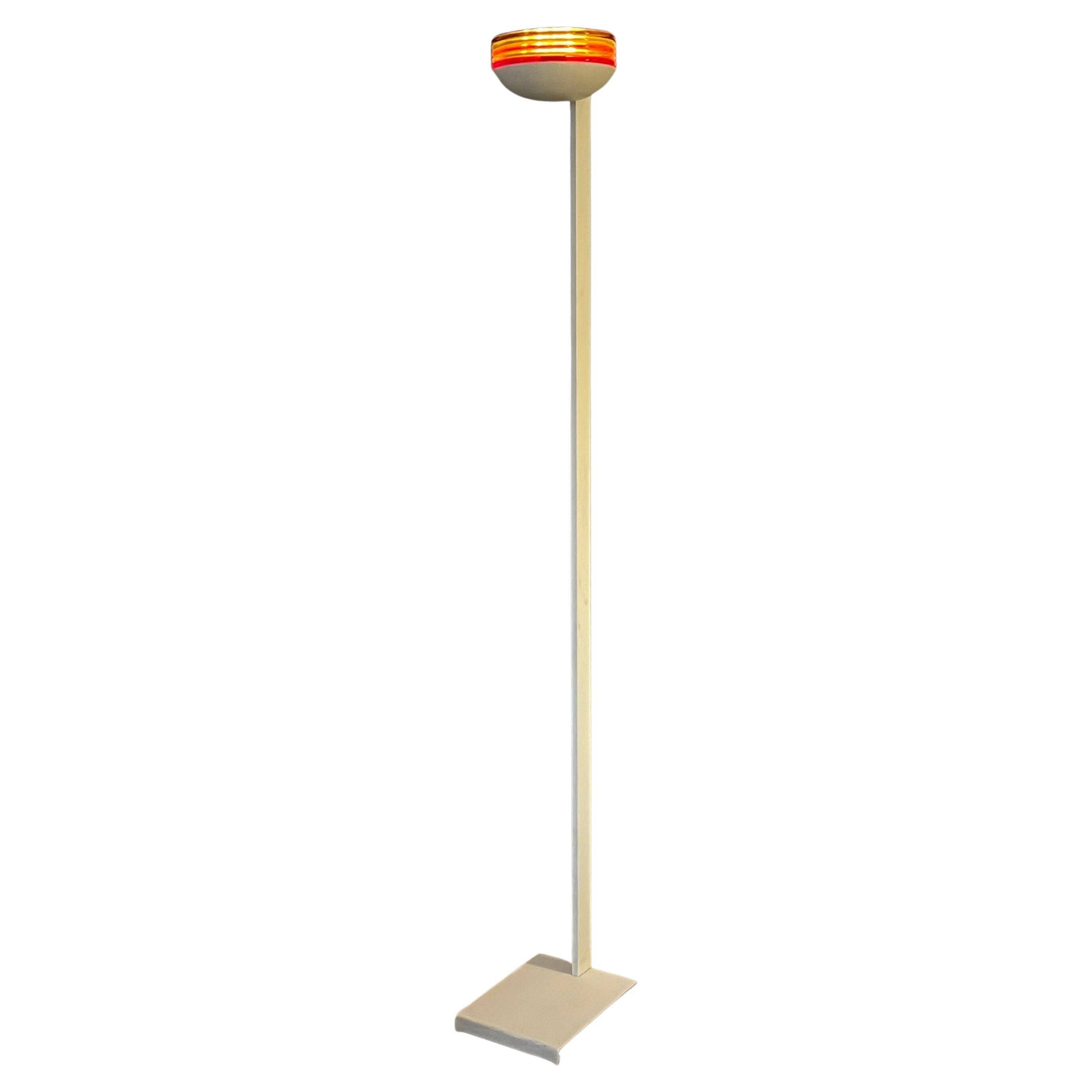 Roberto Pamio for leucos Murano floor lamp, Colourful Decorative Murano Light