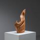 Forme sculpturale en chêne solide