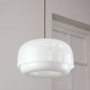 Italian White Medusa Pendant Lamp by Luigi Massoni for Guzzini, 1970s