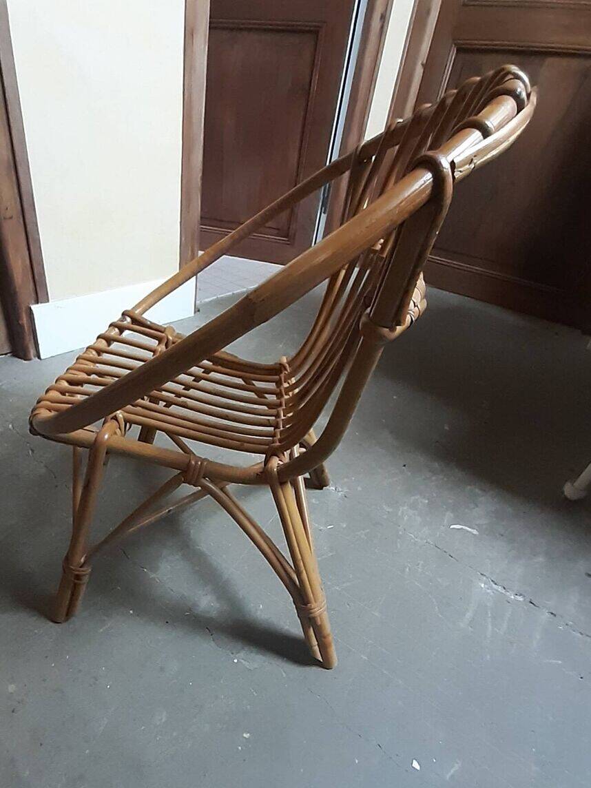 Rattan children's chair