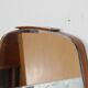 Miroir vintage en bois des années 1960