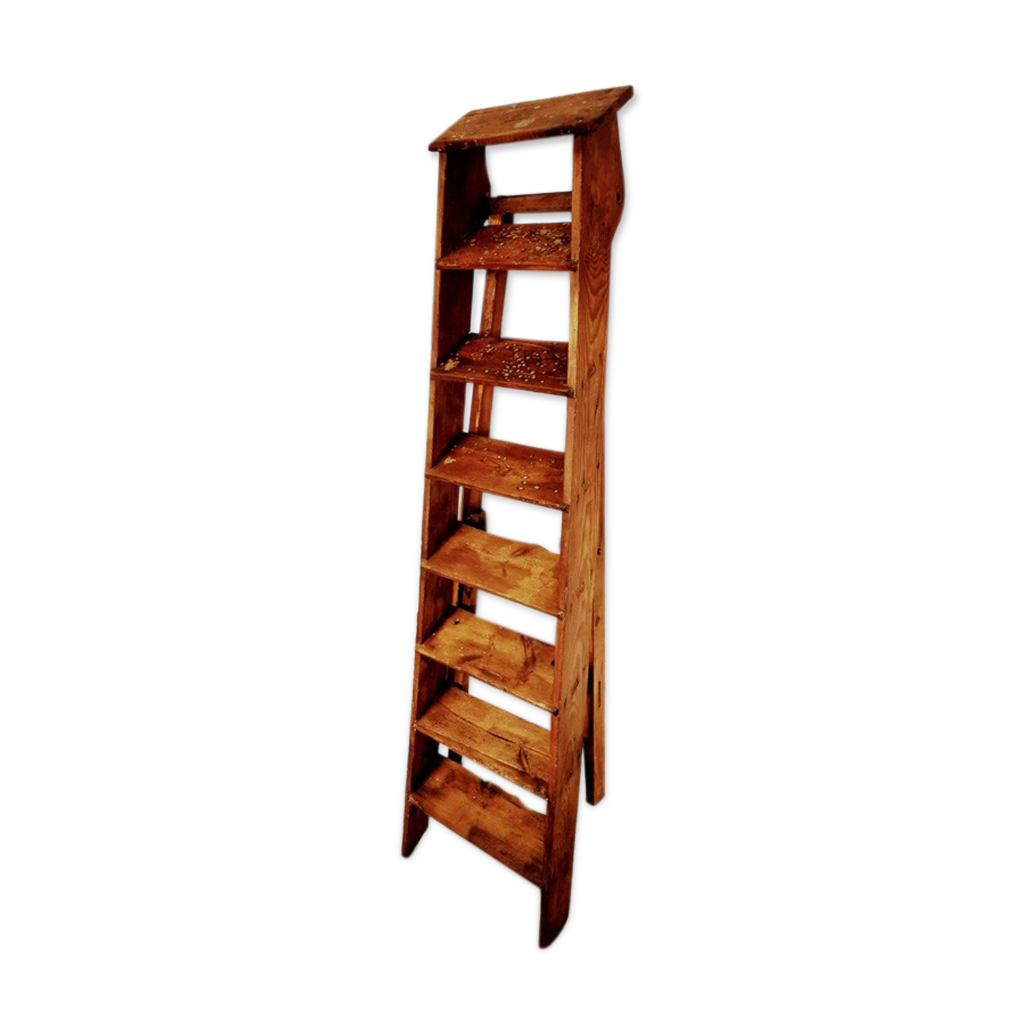 Former wooden painter's stepladder
