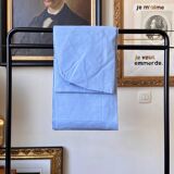 Sky blue half-breed cover 140 x 190 cm