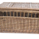 Wicker basket vintage pigeons