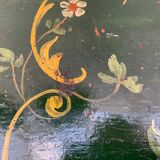 Antique hand painted swedish chest or trunk/ coffee table