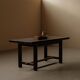 Modernist solid pine table, 1960s