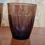 Set of 5 duralex water glasses