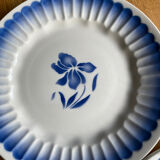 3 assiettes en terre de fer St Amand modèle Marcel