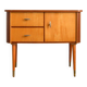Vintage compass foot console 1950s