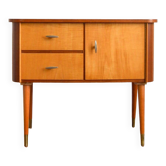 Vintage compass foot console 1950s