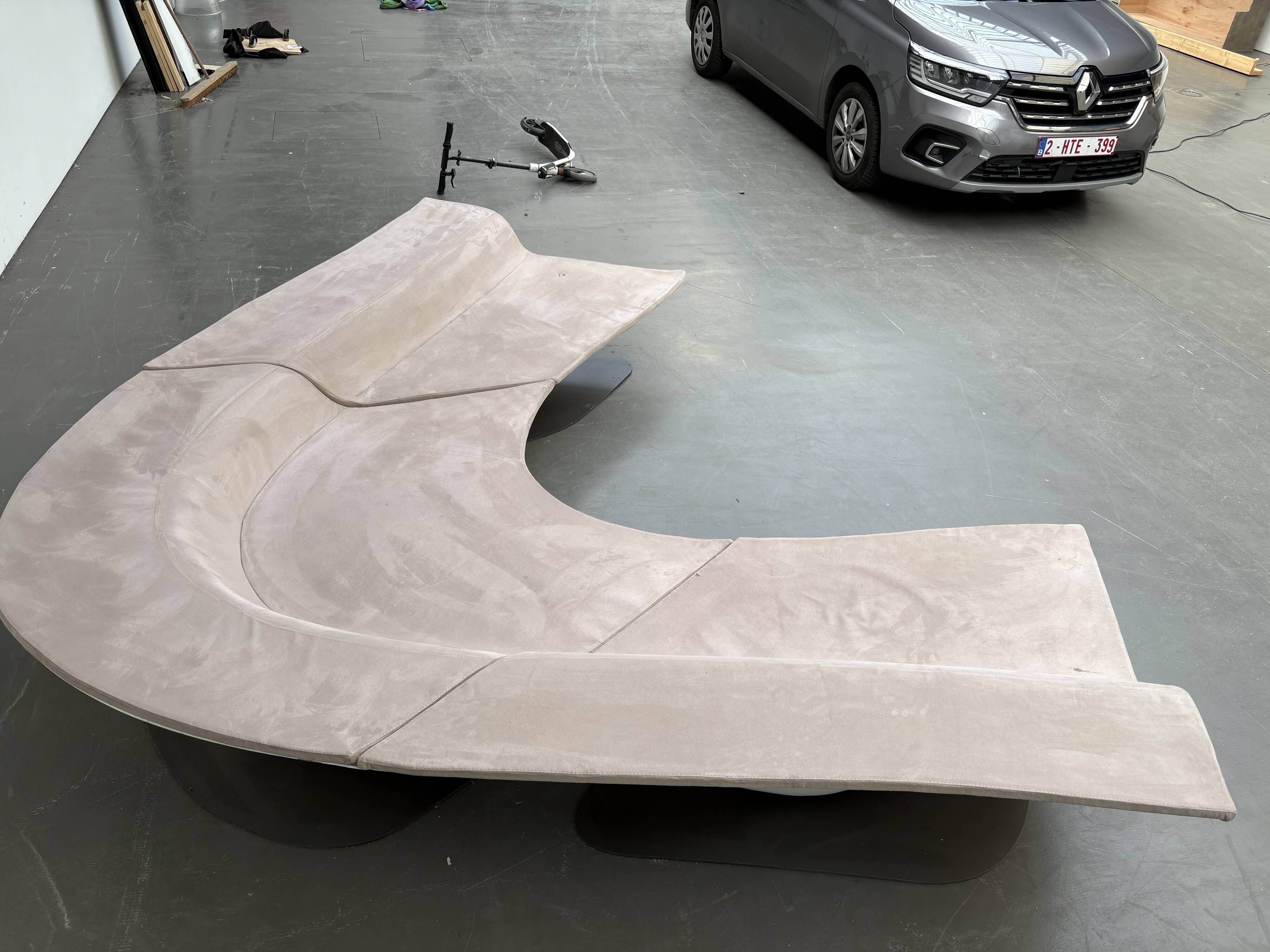 Canapé "Dish" de Danny Venlet, 2004, prototype