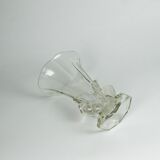 Birds 1930 Art Deco glass vase