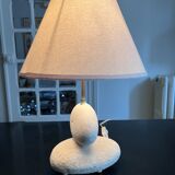 Lamp with stone base 1970