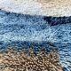 Round vintage carpet 135cm