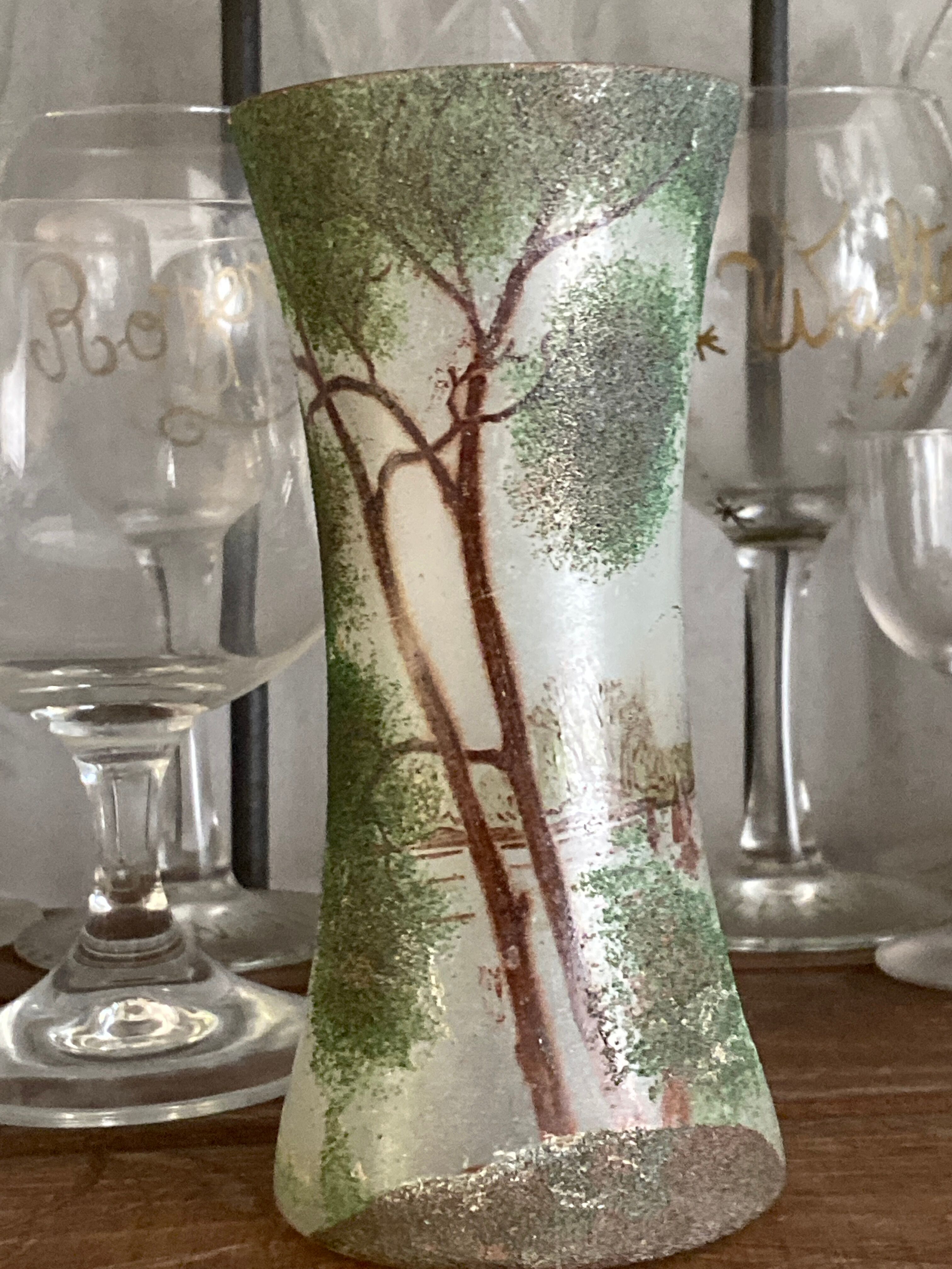 Small art nouveau vase