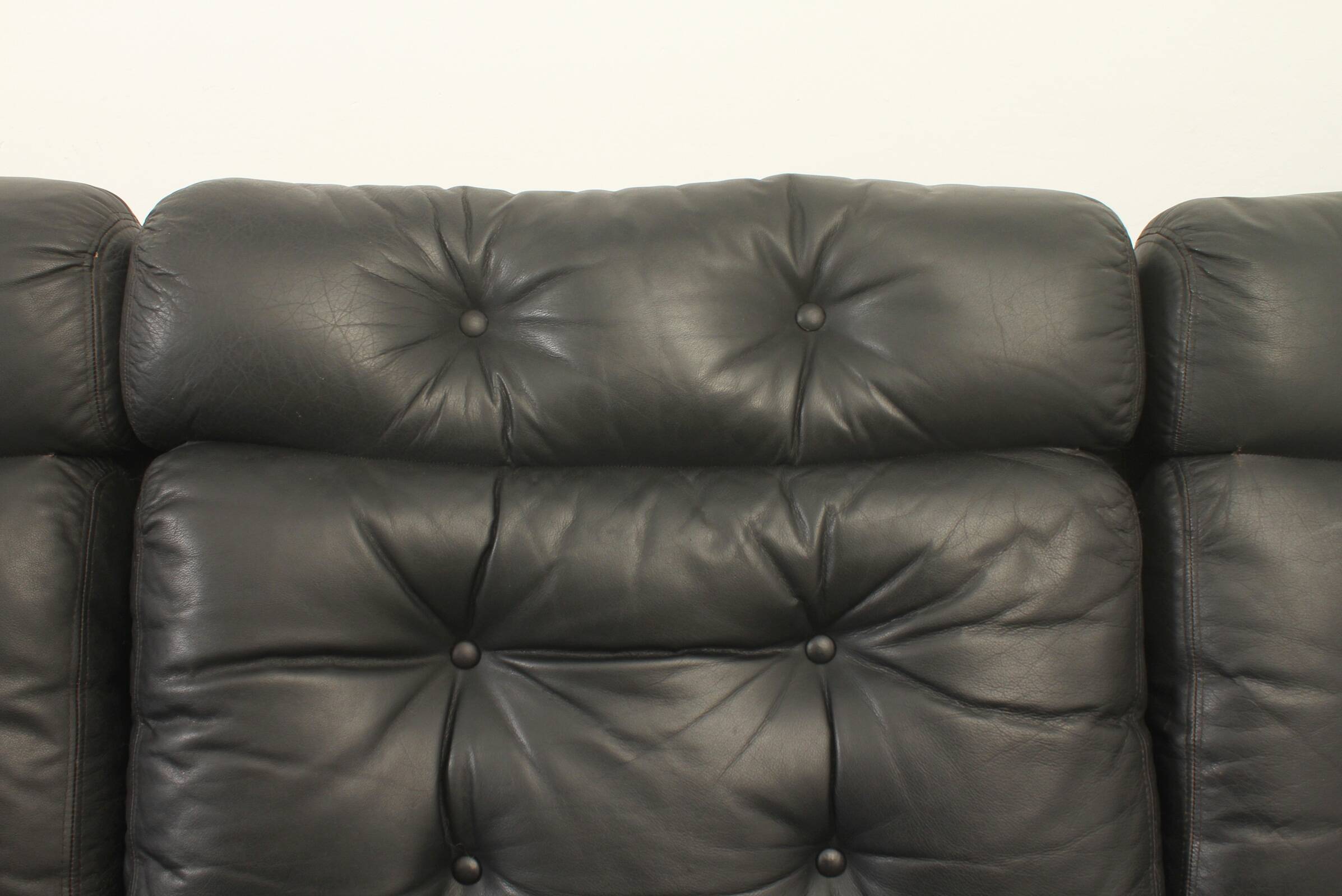 Three-seater Coronado sofa by Tobia Scarpa for B&B, Italy, 1966.