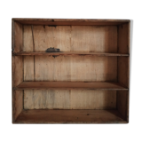 Old wooden shelf - old workshop drawer