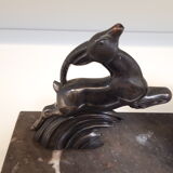 Art deco lamp, Antilope regulates
